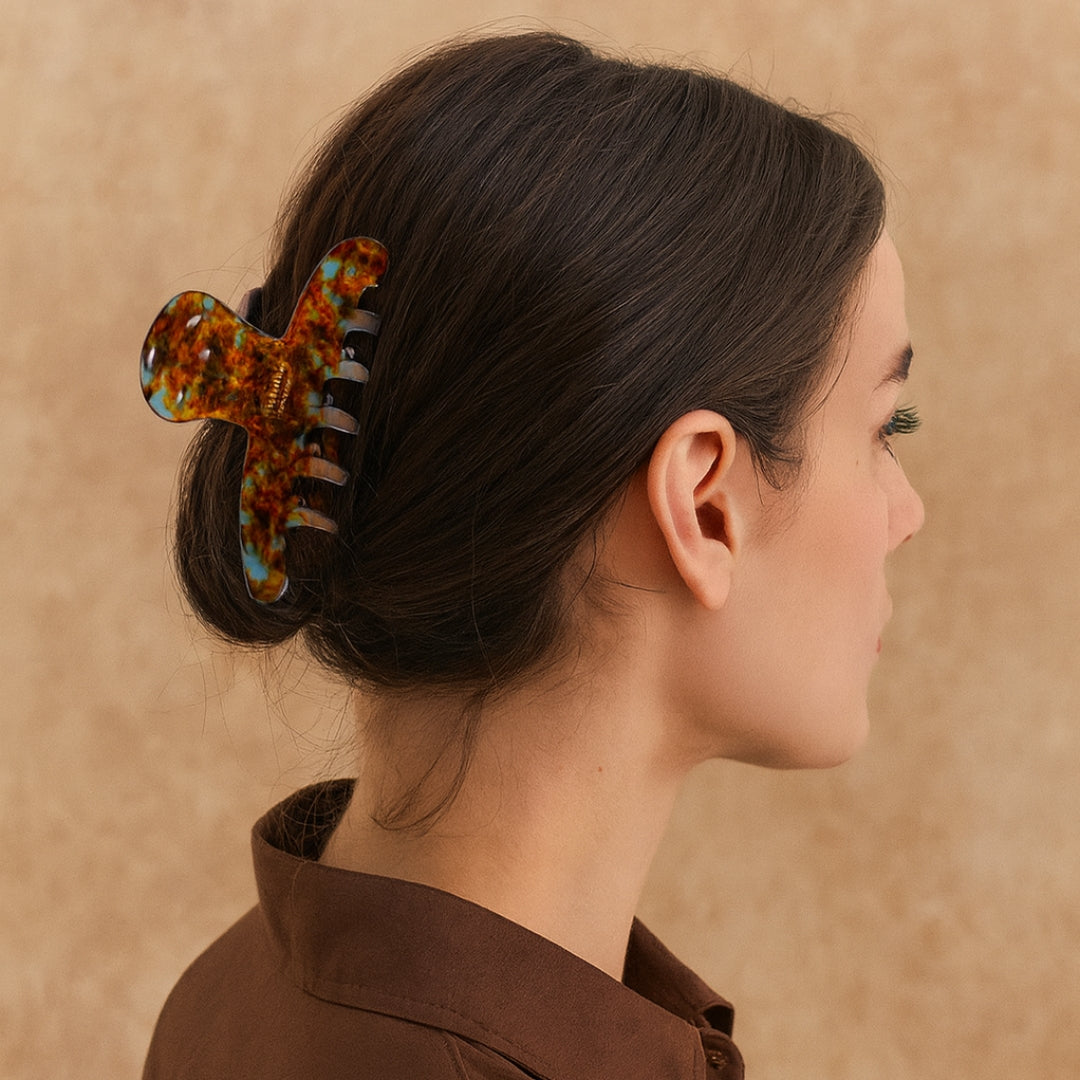 AUBREY elegant hair claw in tort