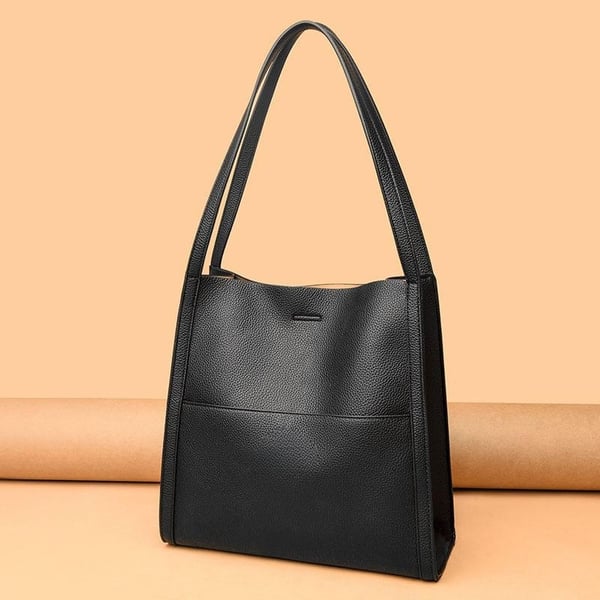 Helen - Classic Leather Shoulder Bag
