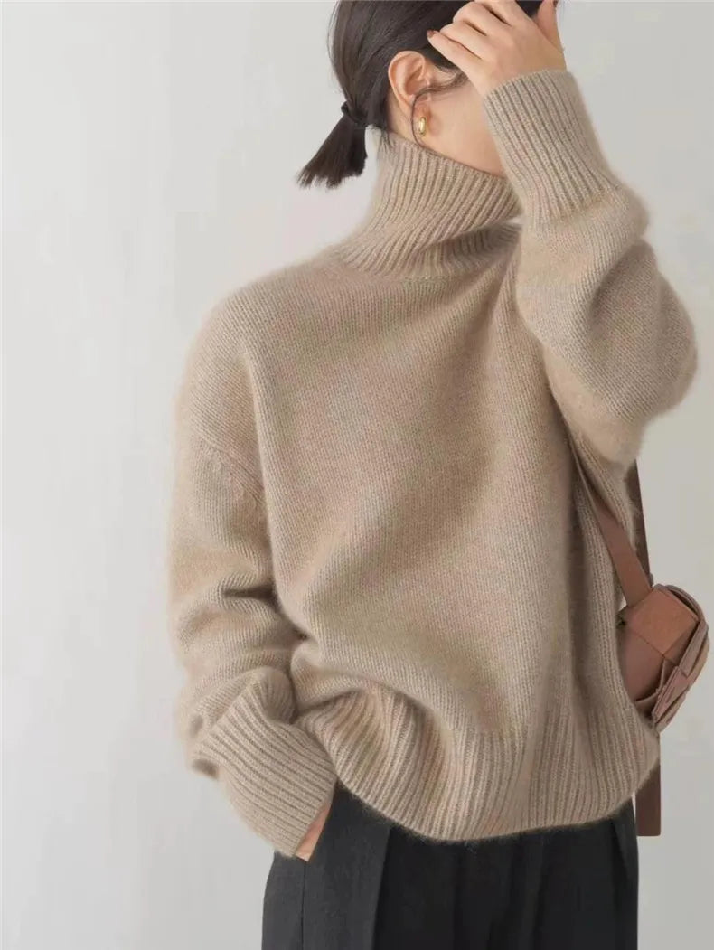 Isabella - High cashmere collar