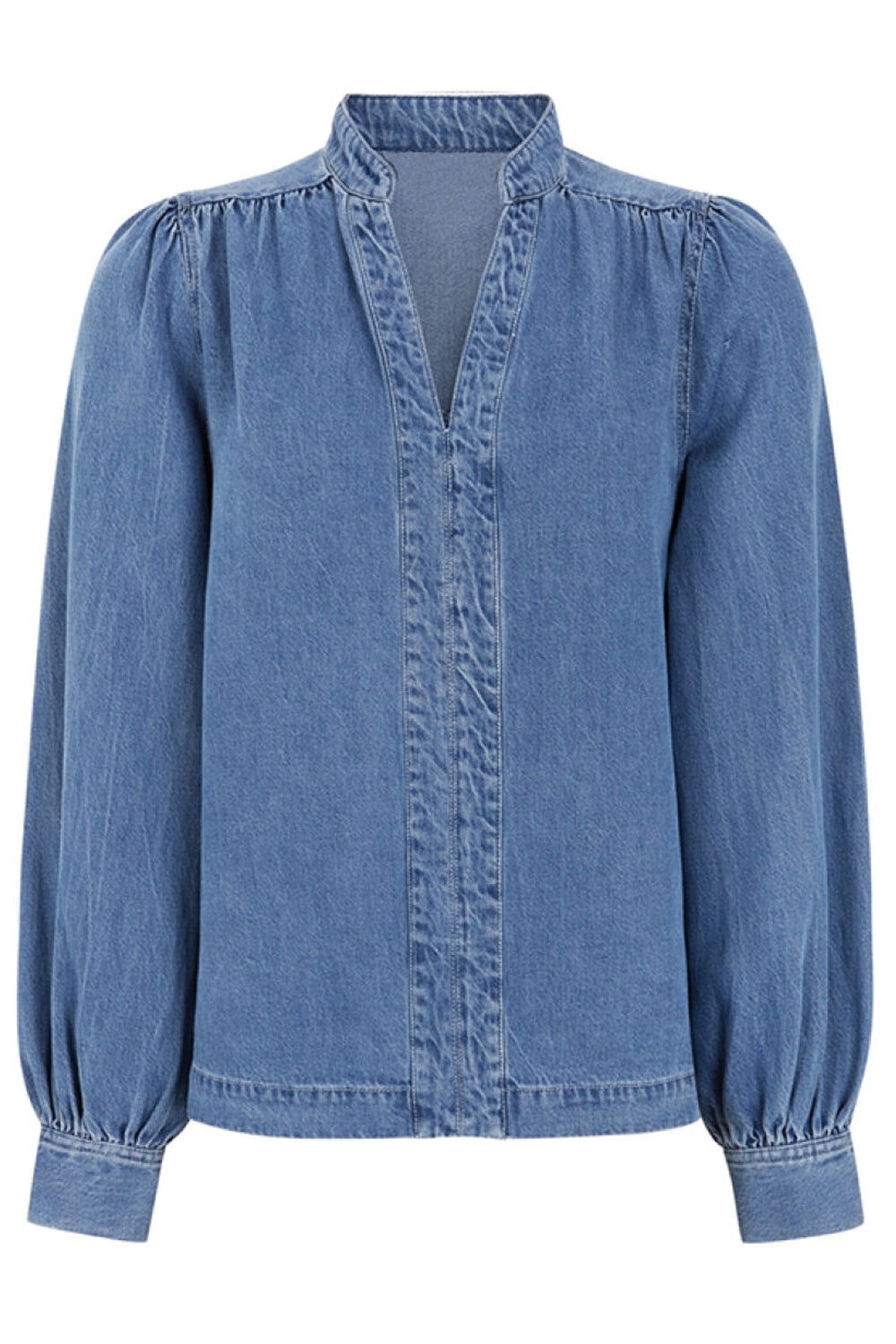 Agnes Blouse | Blå | Bluse fra Statebird