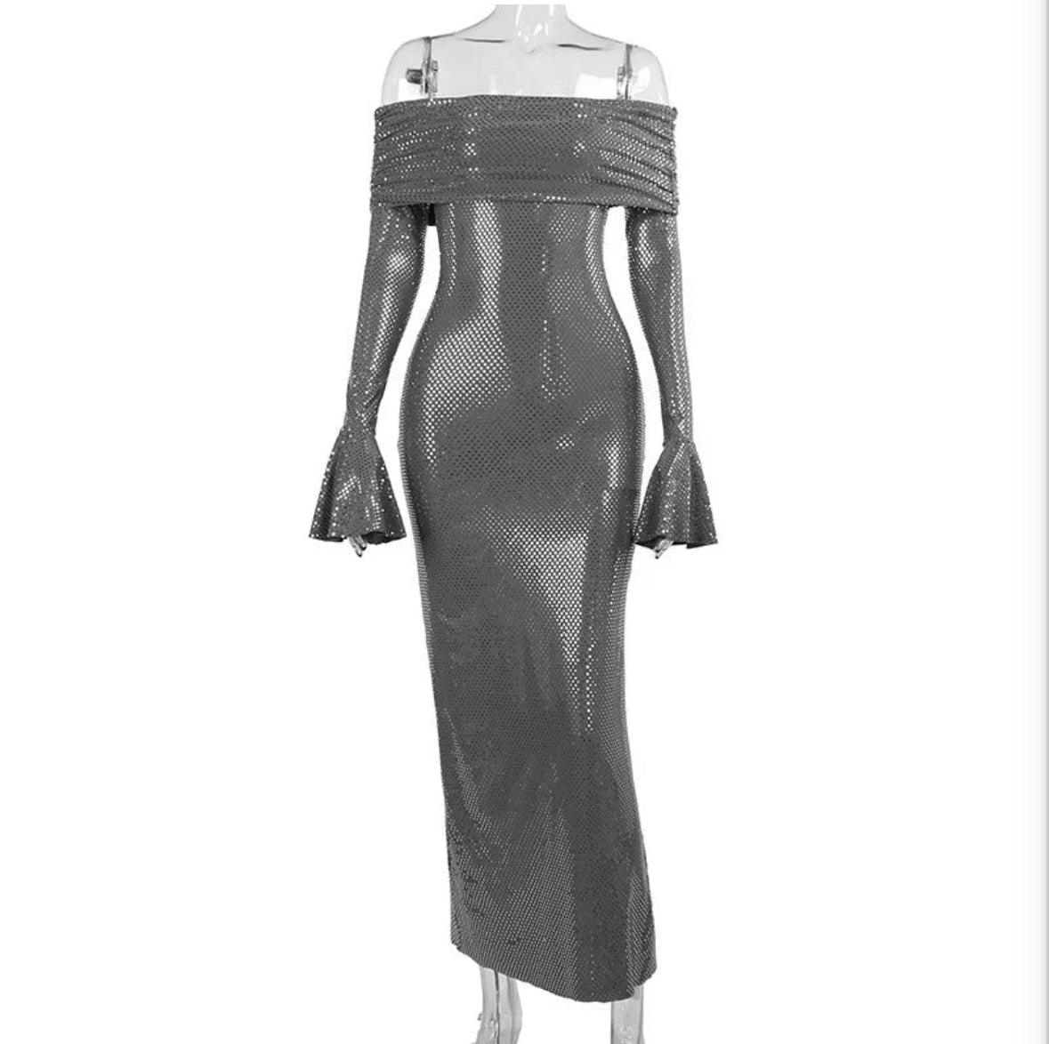 Astella - Sukienka z cekinami