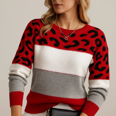 Jacky | Elegant Leopard Sweater