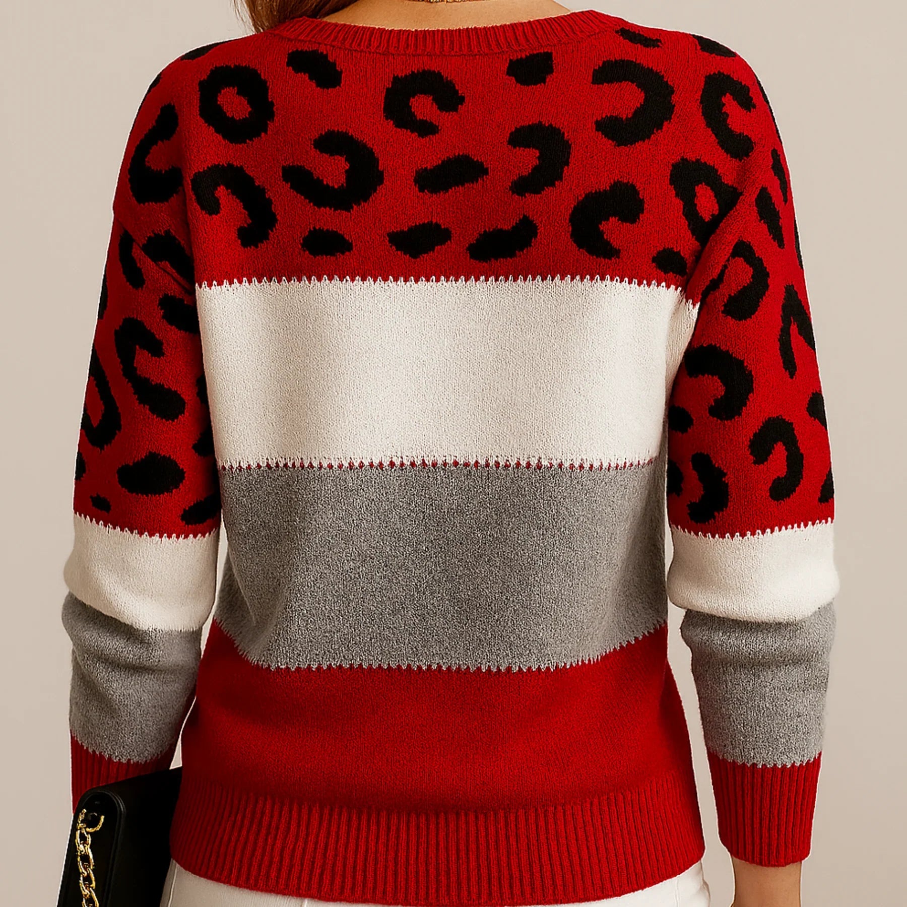 Jacky | Elegant Leopard Sweater