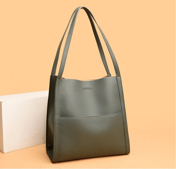 Helen - Classic Leather Shoulder Bag
