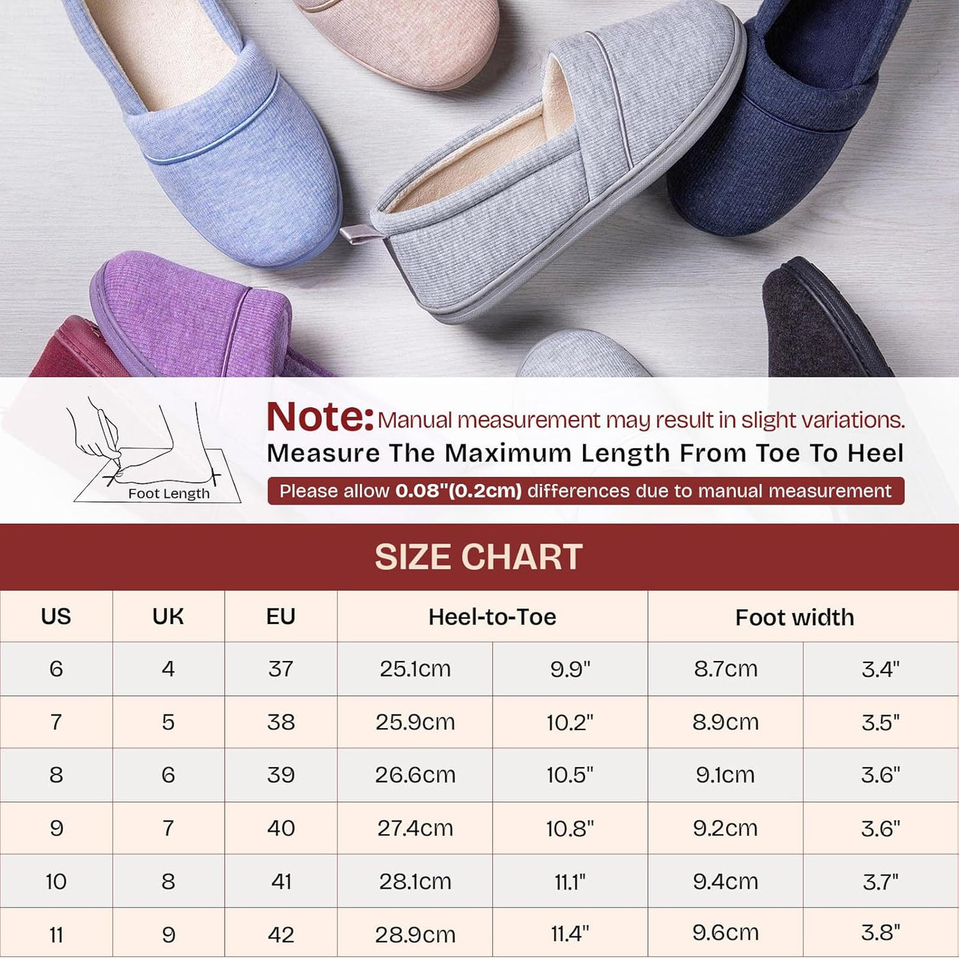 MemoryFoam Slippers
