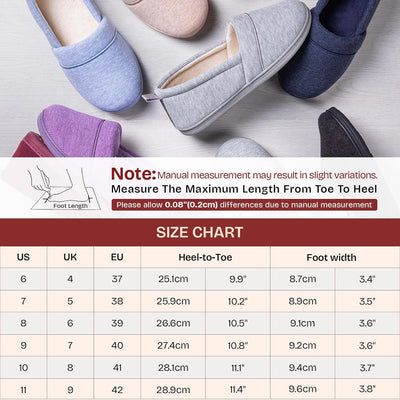 MemoryFoam Slippers