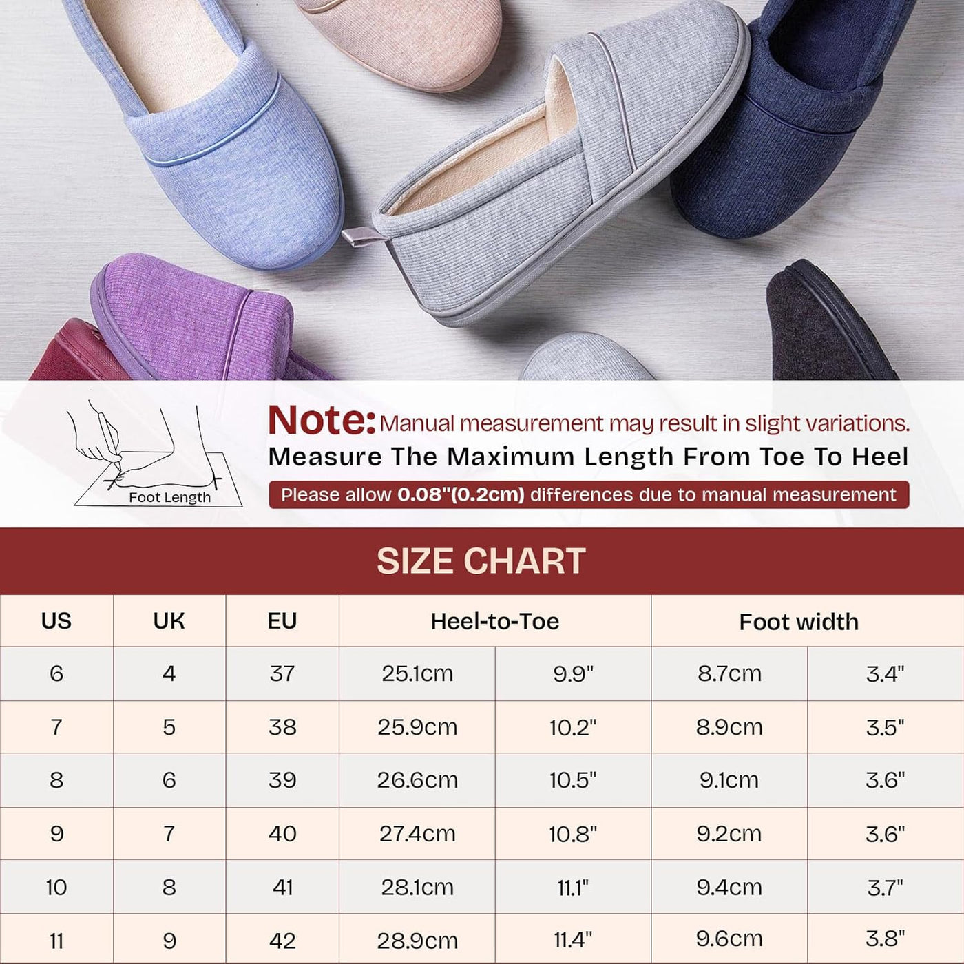 MemoryFoam Slippers