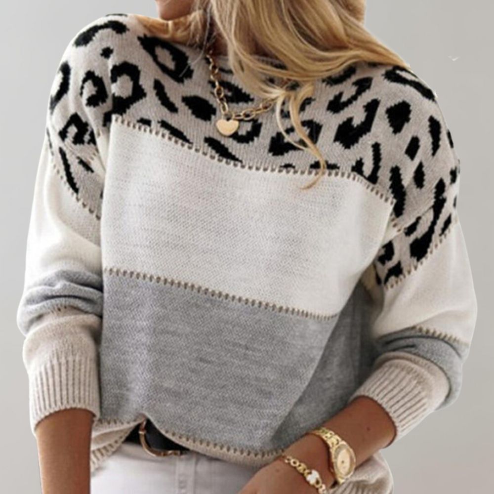 Jacky | Elegant Leopard Sweater