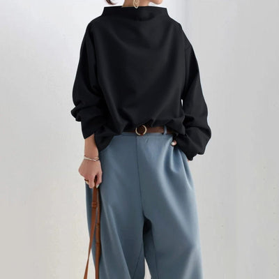 Rome | High-Neck Soft Knit Top