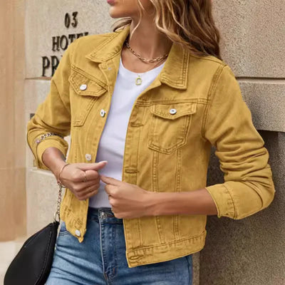 Elsa | Slim Fit Denim Jacket