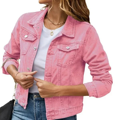 Elsa | Slim Fit Denim Jacket