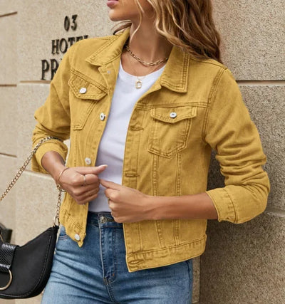 Elsa | Slim Fit Denim Jacket
