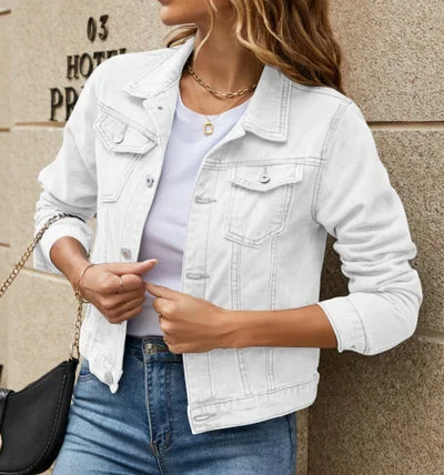 Elsa | Slim Fit Denim Jacket