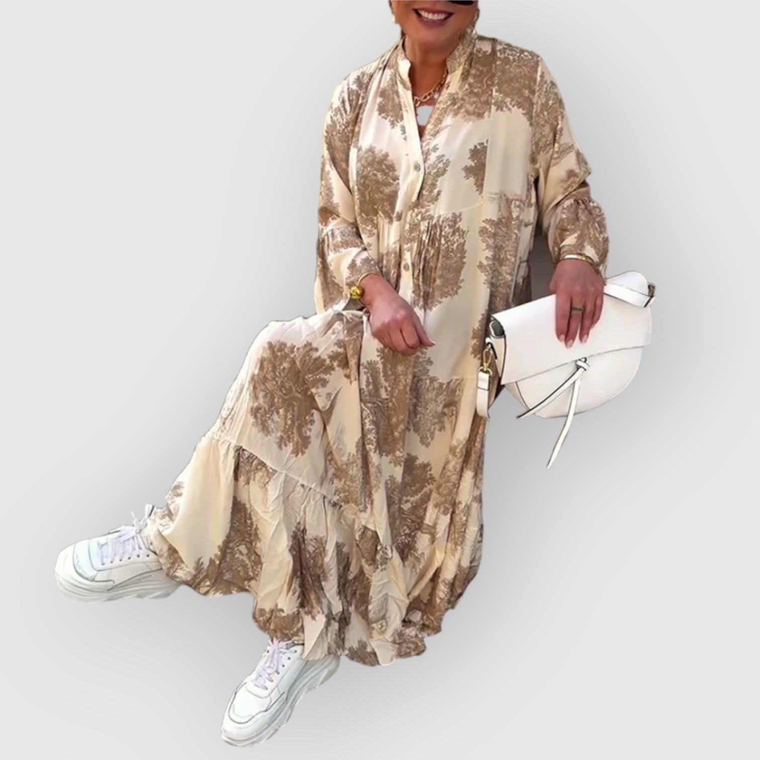 Tina™ | Maxi Dress with Flowers