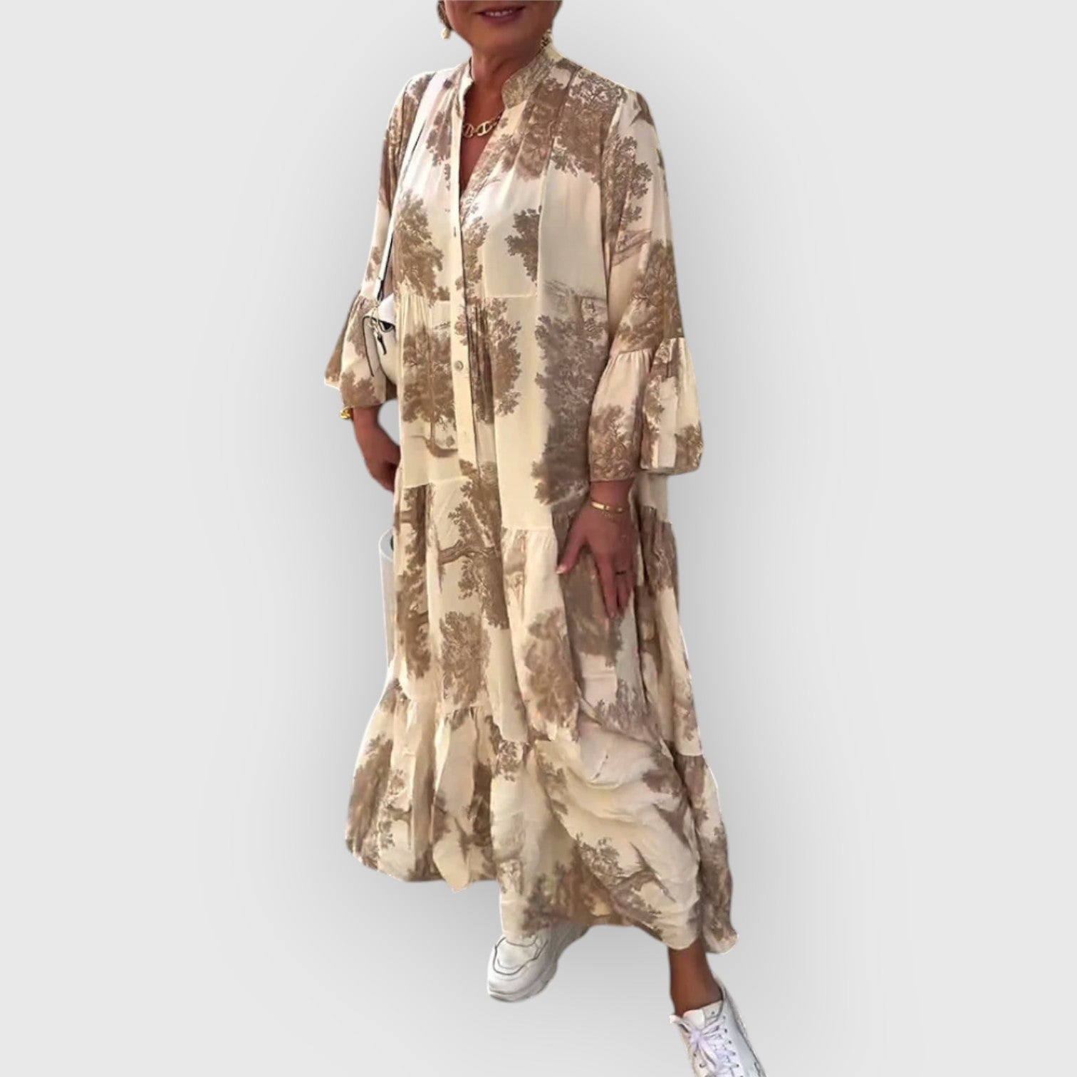 Tina™ | Maxi Dress with Flowers