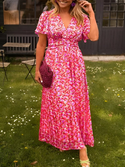 THE MARLENE™ - FLORAL DRESS