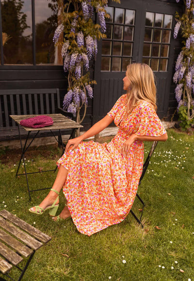 THE MARLENE™ - FLORAL DRESS